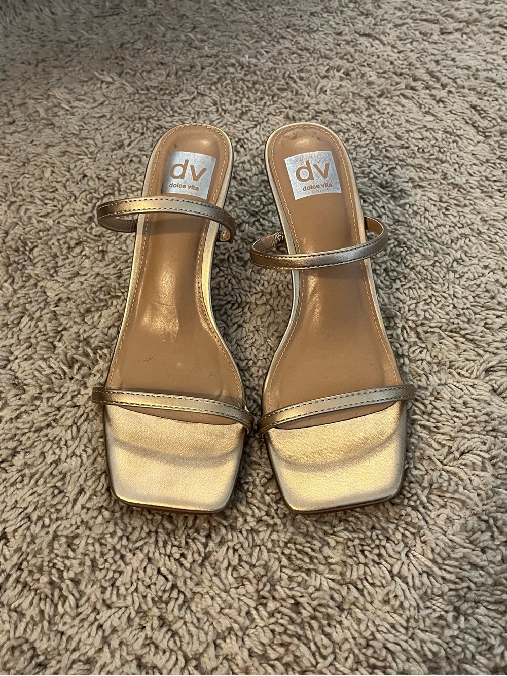 DV Dolce Vita Rose Gold Heels | 8